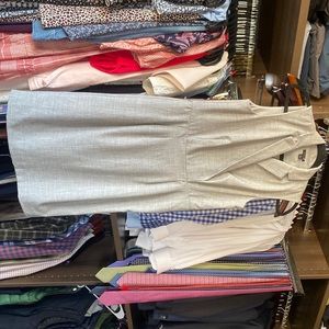 Cheap because I am too lazy to put much effort in. Ann Taylor dress missing belt